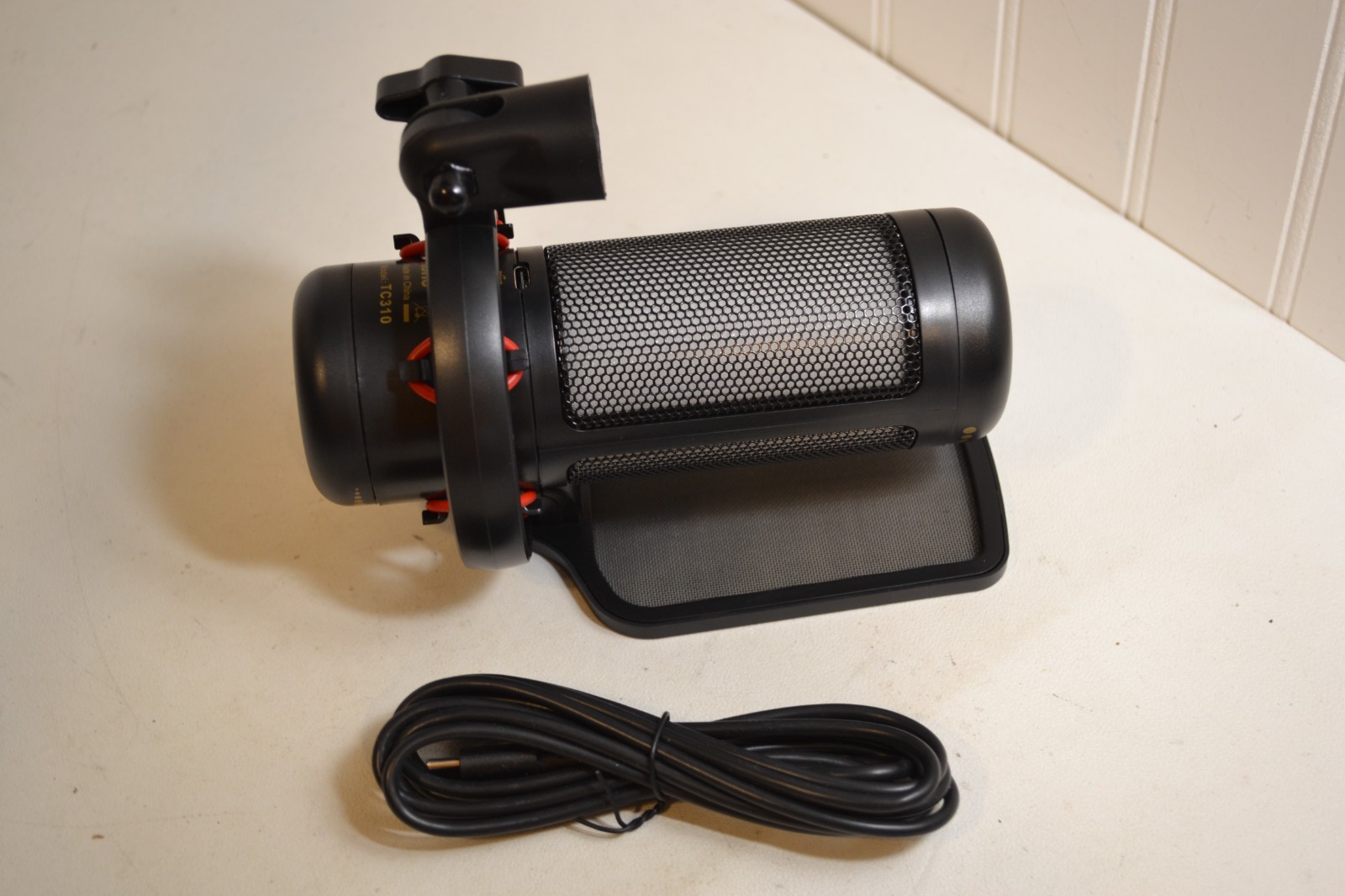 TONOR Gaming Mic, PS4/5 Desktop Mic TC310 with Adjustable RGB Modes & Brightness