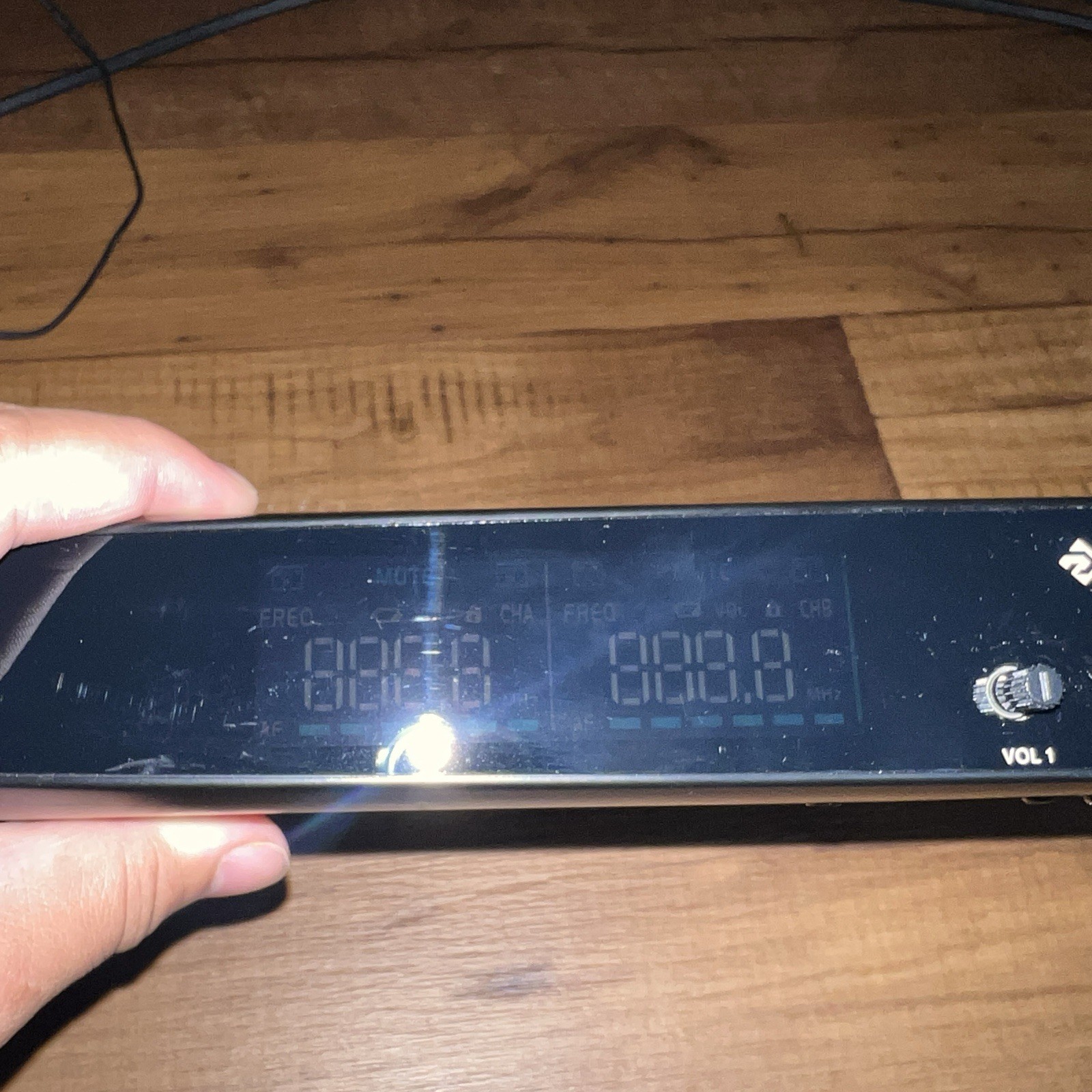Phenyx Pro PTU-5000 4 Channel UHF Wireless Microphone Receiver Only UNTESTED