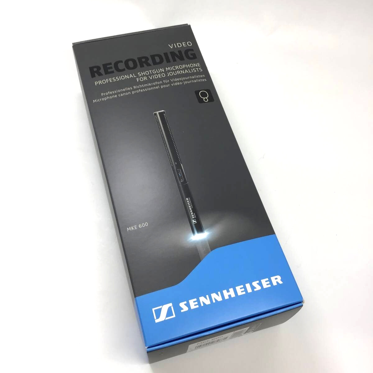 Sennheiser MKE 600 Shotgun Microphone Condenser Mic Video Camera DSLR Shooting