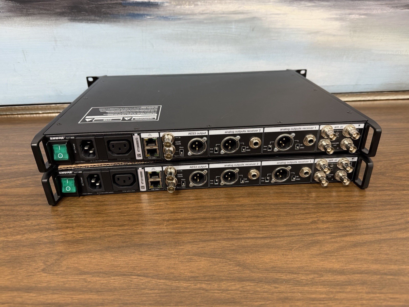 Shure AXT400 Axient Wireless Dual Receiver 470-698 MHz PRICE FOR (1) Unit