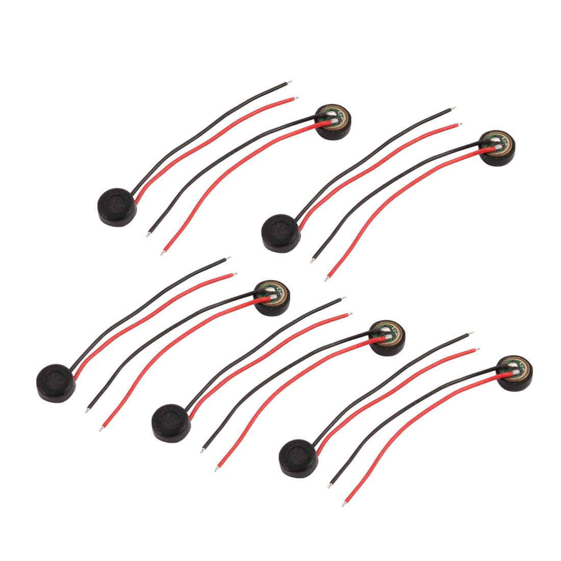 10Pcs 4x2mm 30-44dB Electret Condenser Microphone High Sensitivity Pickup Wire