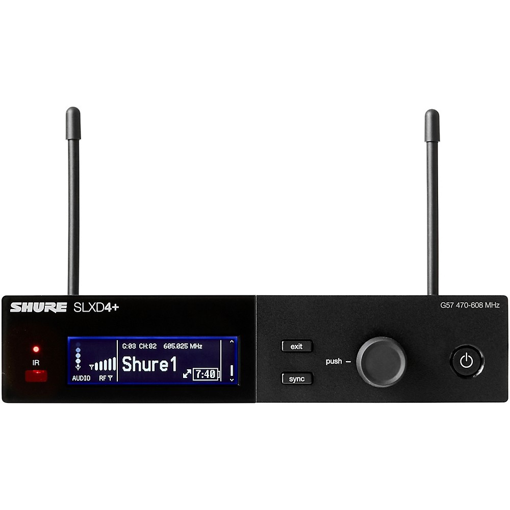 Shure SLXD14+93 Wireless Lavalier Microphone System Band G57