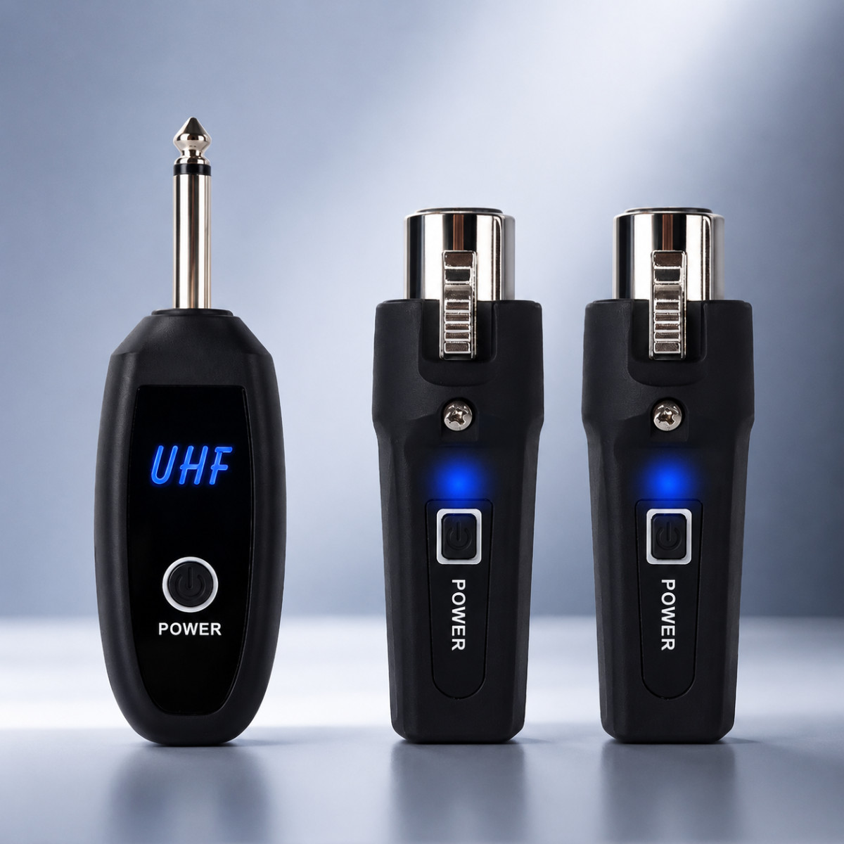 UHF Microphone Wireless Adapter – From 3.5mm Jack to 6.35mm Universal