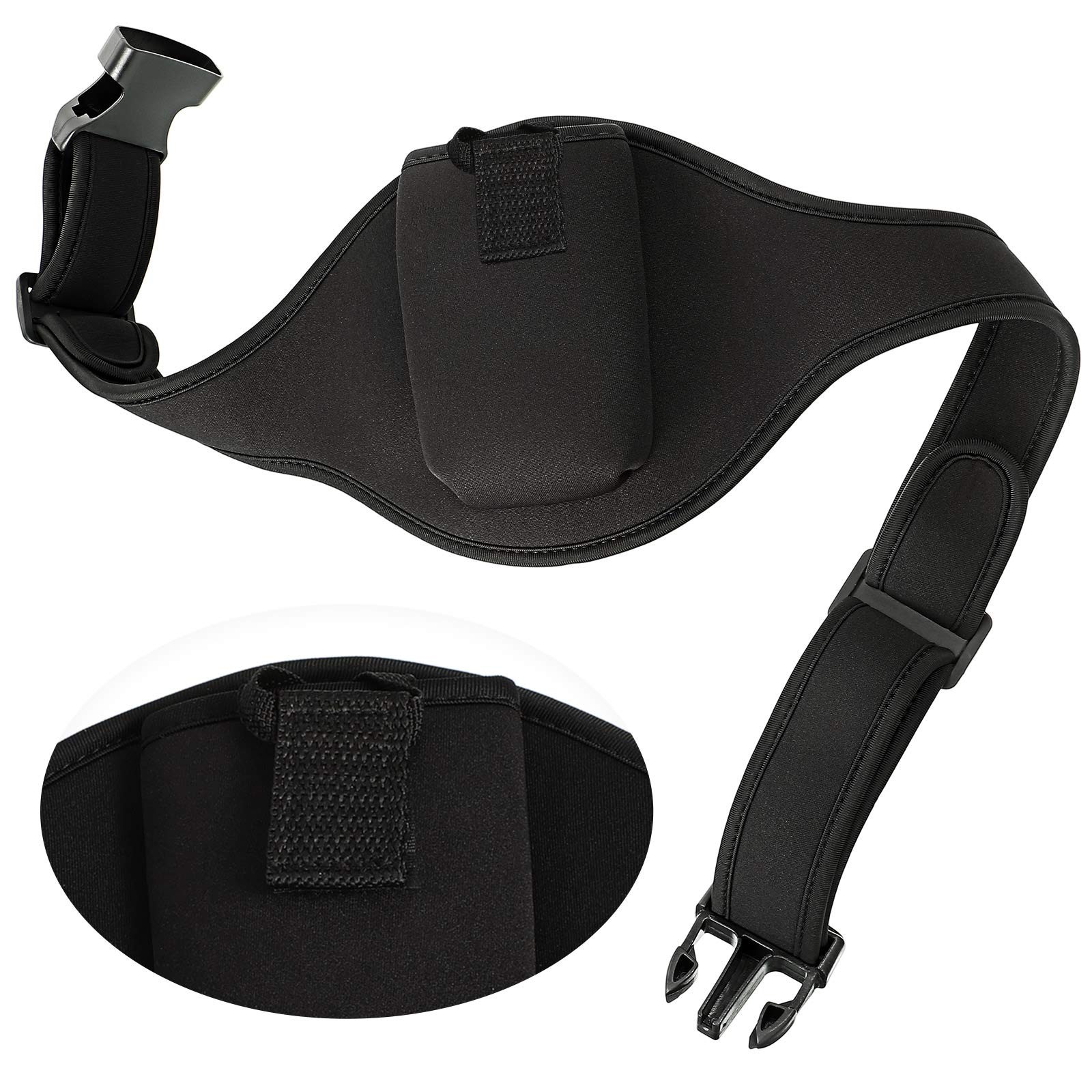 1 Pack Mic Belt for Fitness Instructor Microphone Belt Holder Waistband Bag C…