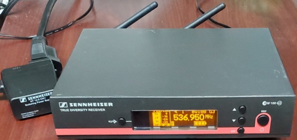Sennheiser EM100 G3 Diversity Wireless Mic Receiver A2 band: 518-554 MHz EW100