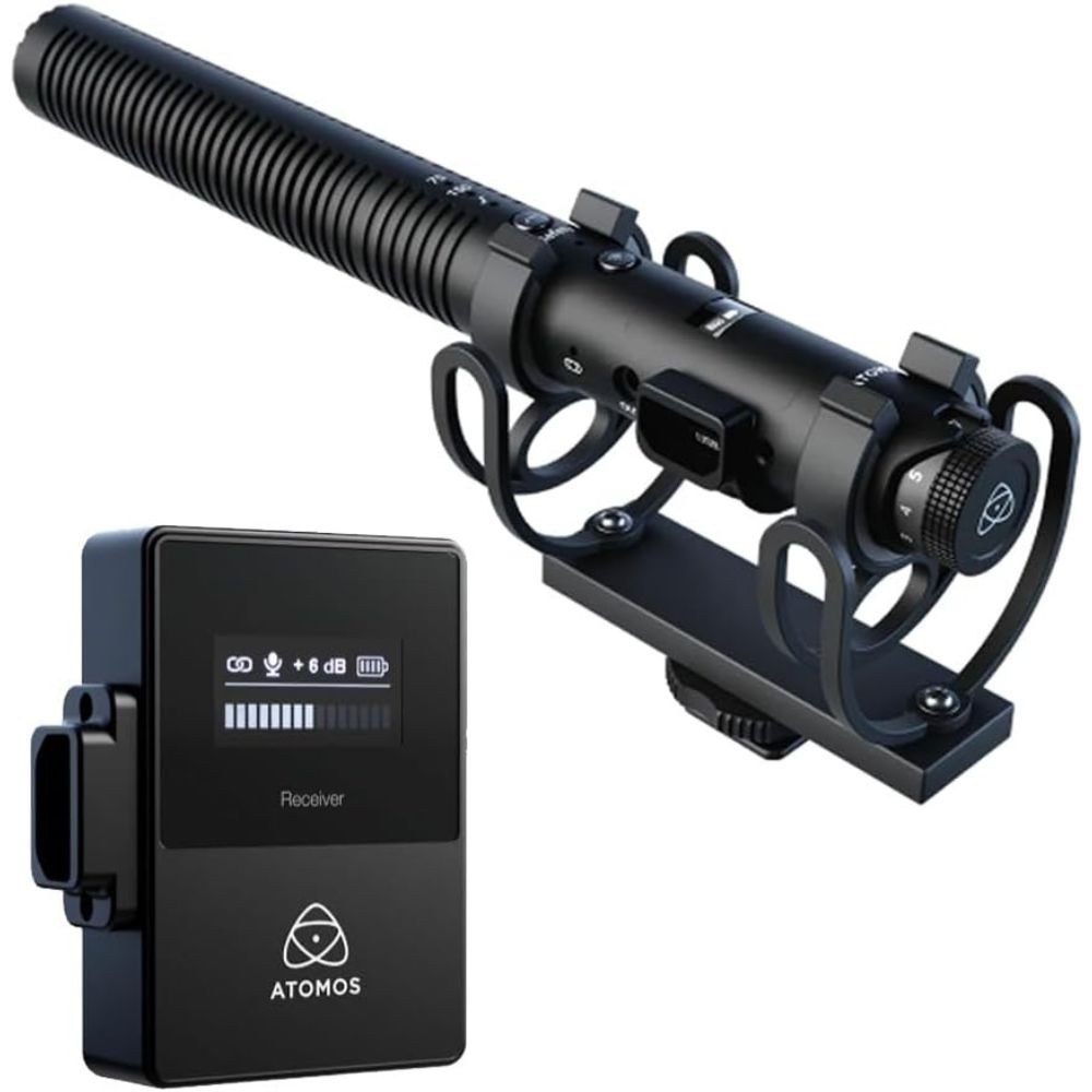 Atomos StudioSonic Wired/Wireless Supercardioid Shotgun Condenser Microphone