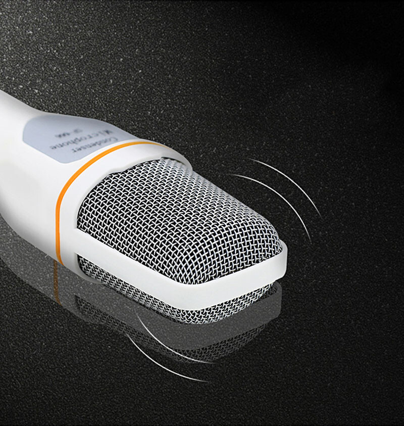 Microphone Professional Mic Desktop Stand Tropid Live Online Stream Music Sing