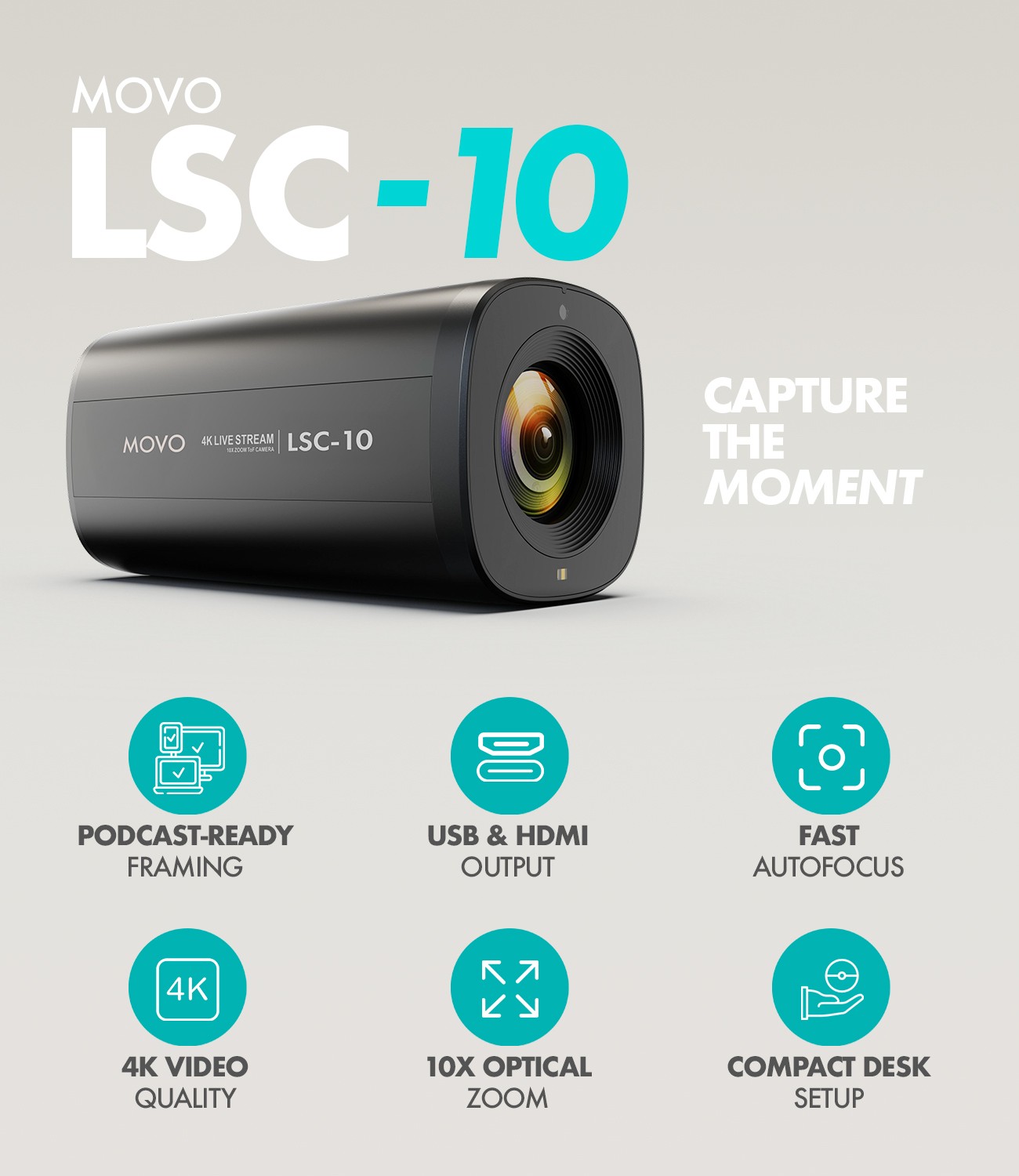 Movo Tabletop Video Podcast Equipment Bundle