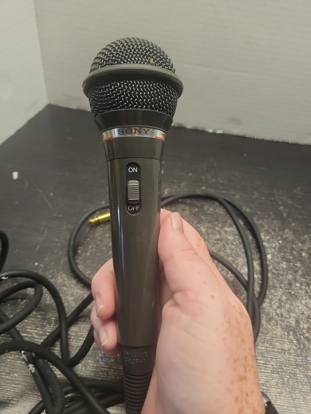 Sony F-VX300 Dynamic Cardioid Microphone Dark Gray Tested