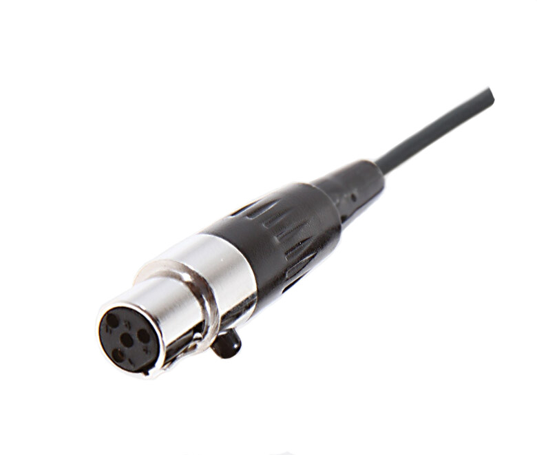 Lavalier Lapel Microphone with 4 pin XLR Connector for Shure wireless