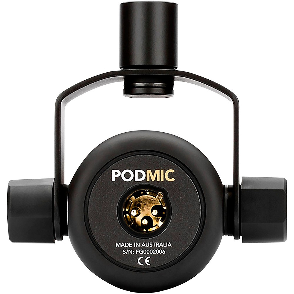 Rode Microphones PodMic Dynamic Podcasting Microphone Black