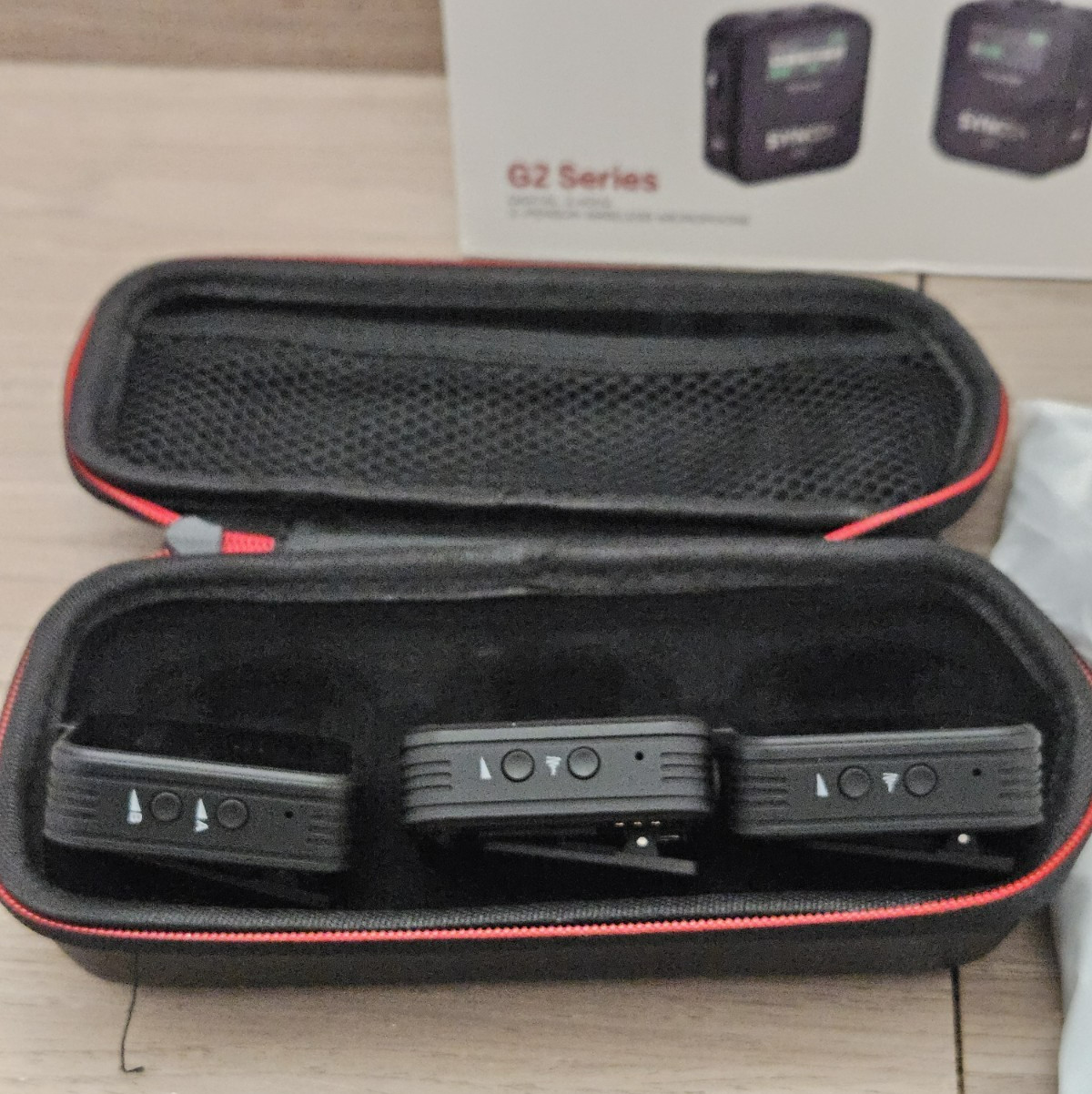 SYNCO Wireless Lavalier Microphone G2(A2) 2.4GHz Dual Transmitter 656ft – NEW