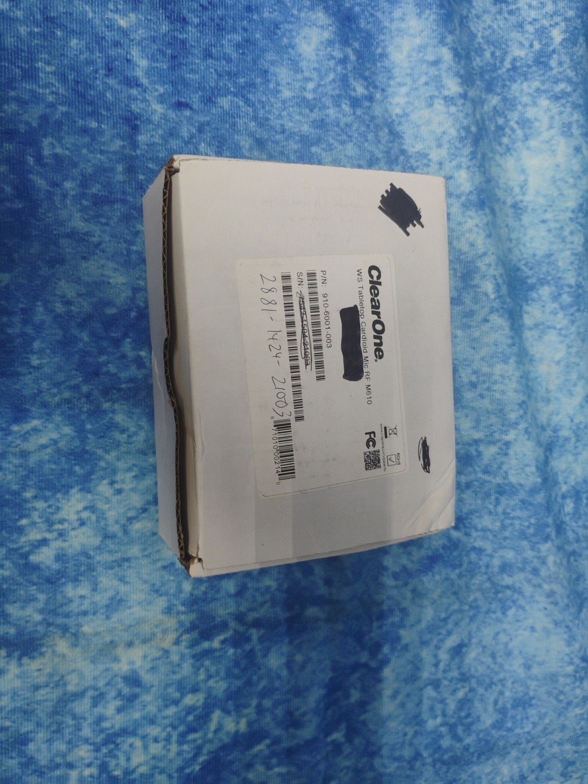ClearOne Wireless Tabletop Cardoid Mic RF M610