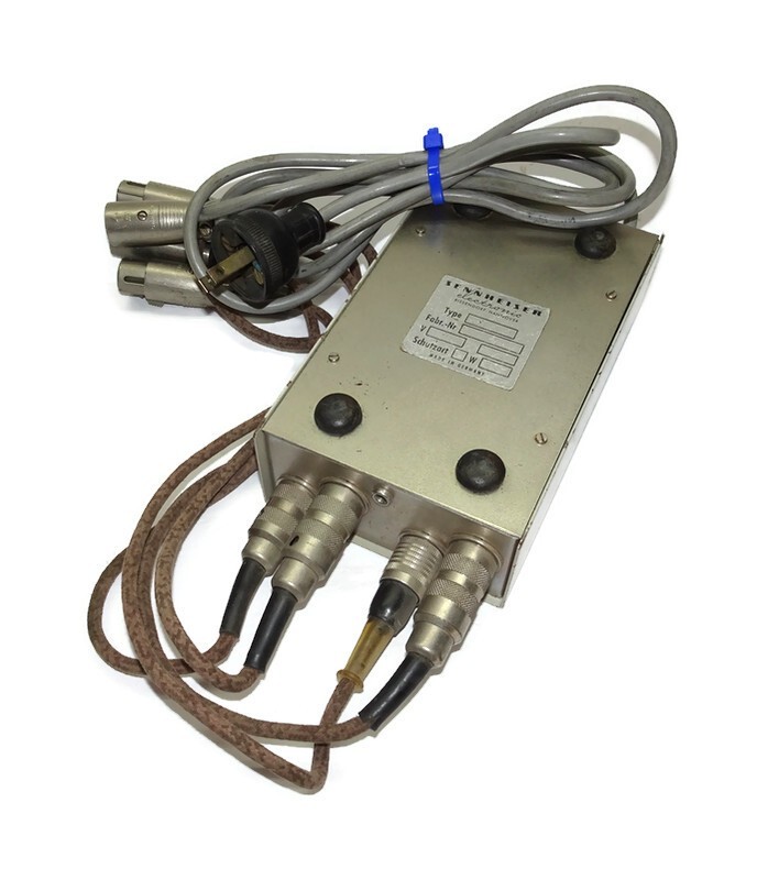 SENNHEISER MKH-416T Capacitor Condenser Mic Microphone MZN 5/1 Dual Power Supply