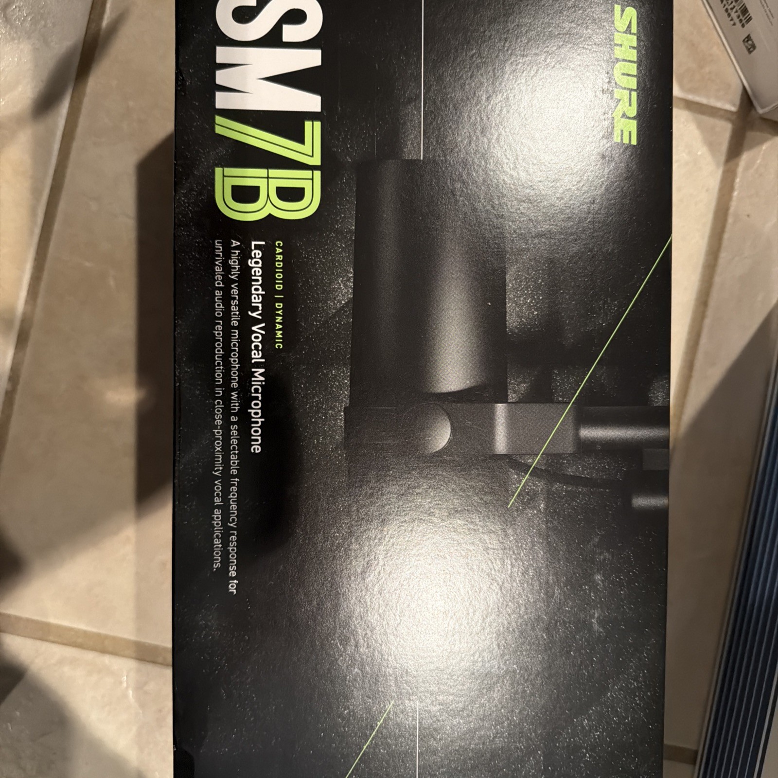 Shure SM7B Cardioid Dynamic Vocal Microphone