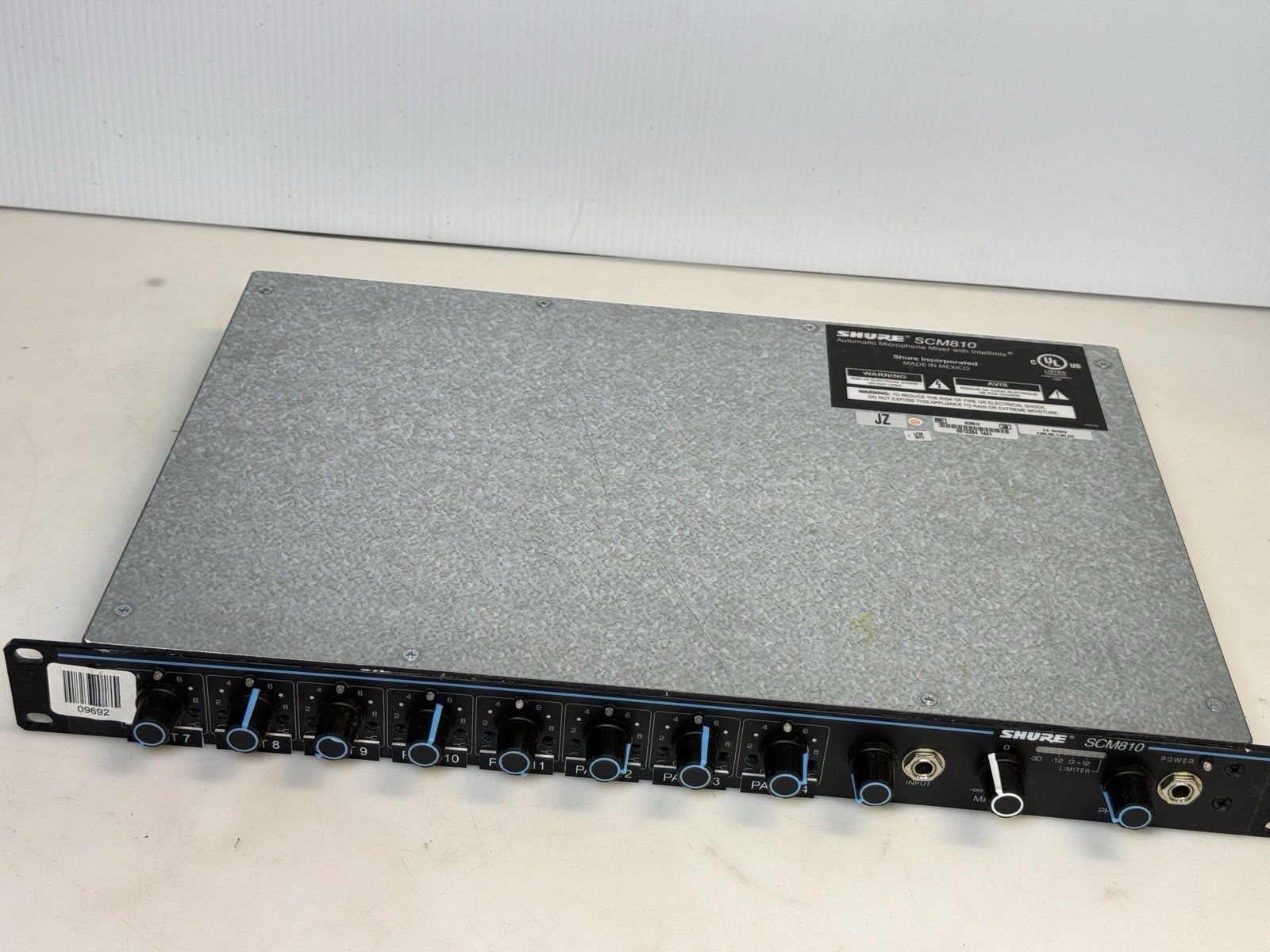 Lot Of 13 Shure MX400DP Wired Home Recording/SHURE ULXP4/SHURE SCM810