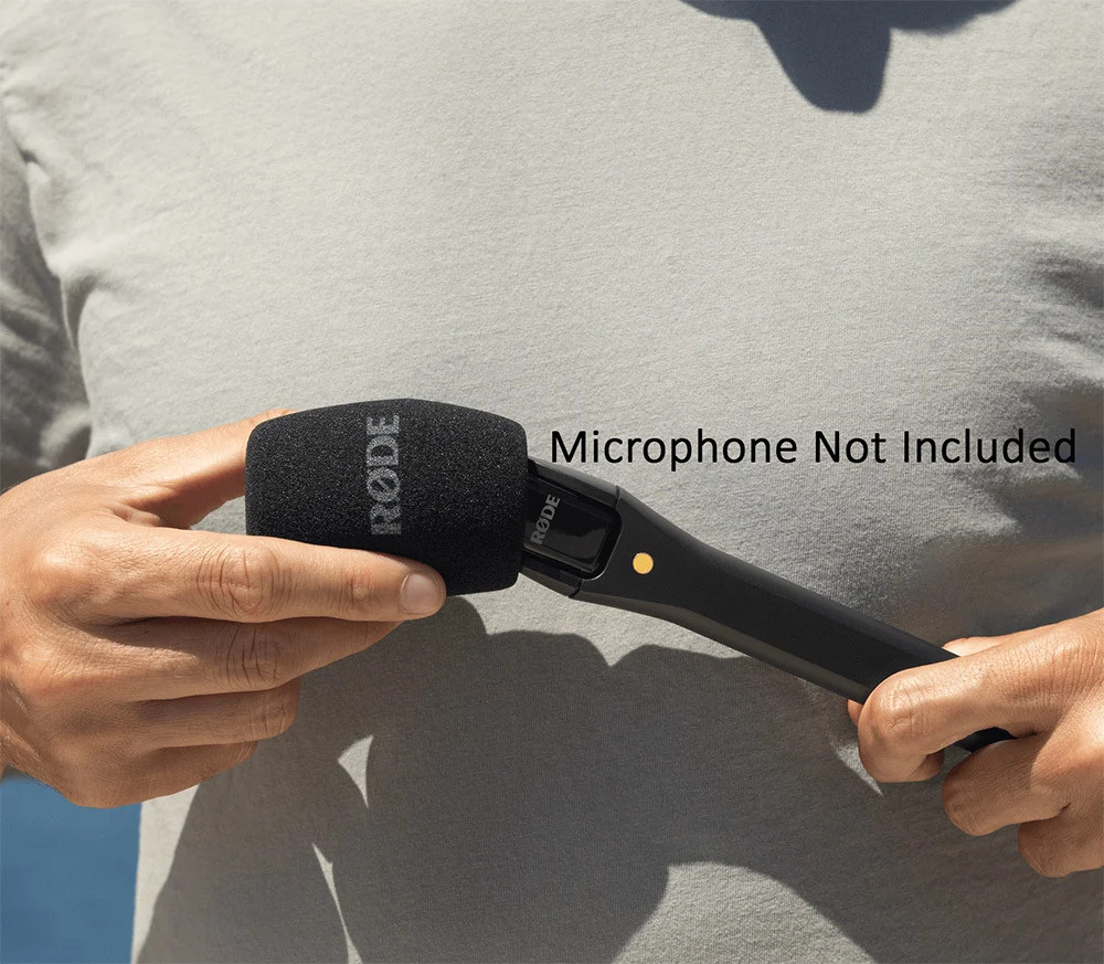 Rode INTERVIEWMICRO Handheld adapter for Wireless Micro – Black