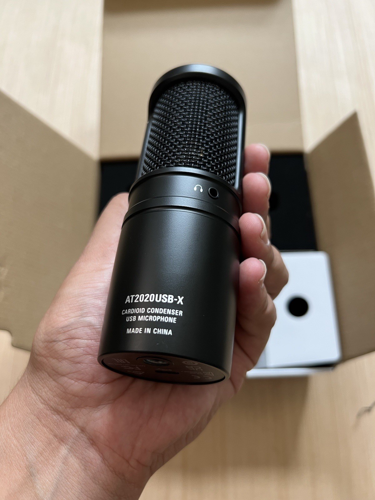 Audio-Technica AT2020USB-X USB Condenser Microphone Cardioid Podcast Mic Read