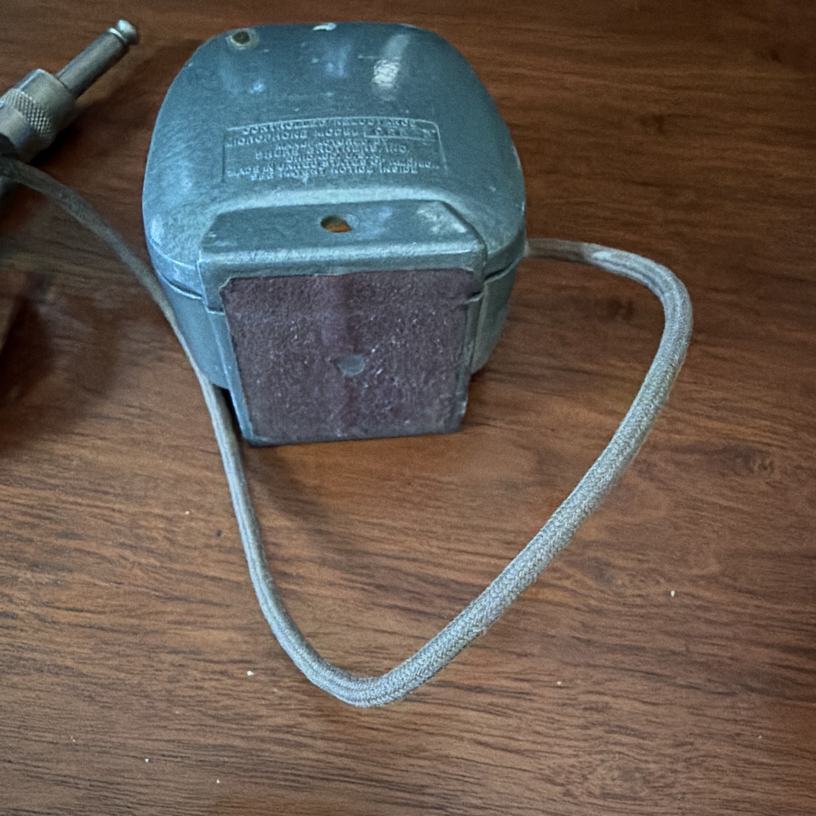Shure CR80B Controlled Reluctance Wired Microphone 1/4″ Plug Gray vintage 50s