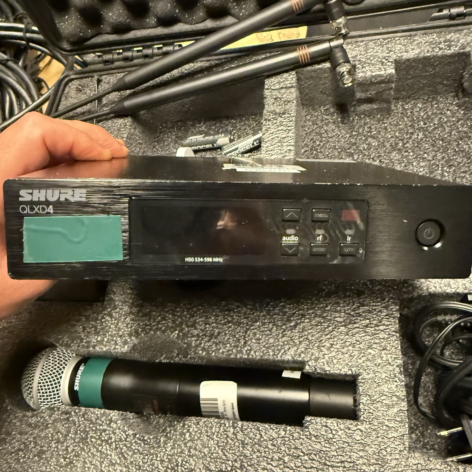 Shure QLXD4 / QLXD2 QLXD1 H50 Microphone System