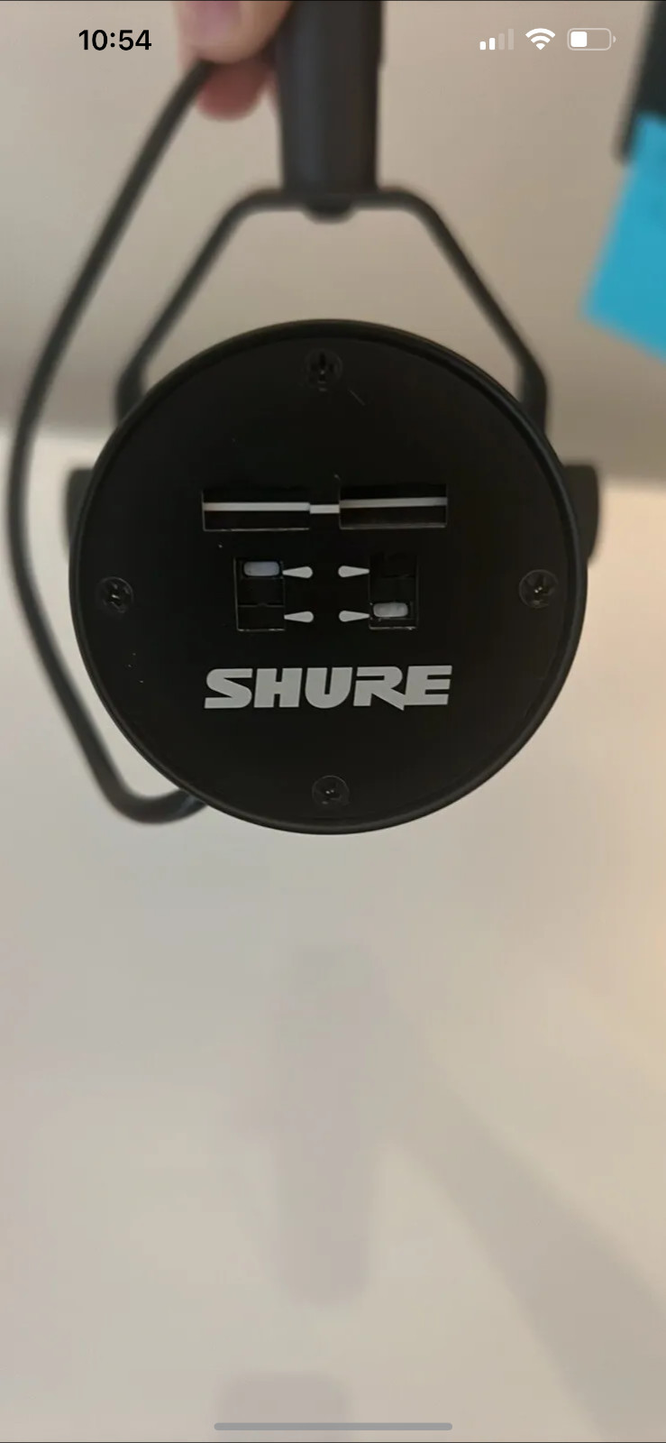 Shure SM7B Cardioid Dynamic Vocal Microphone with Trition Fethead (mic preamp)