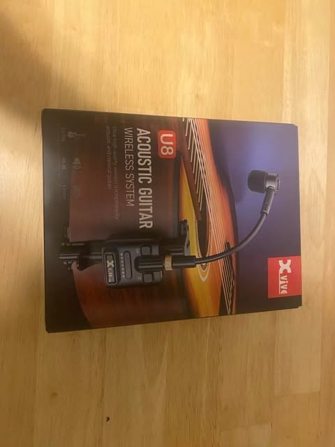 Xvive U8 Acoustic Guitar Wireless System – Black