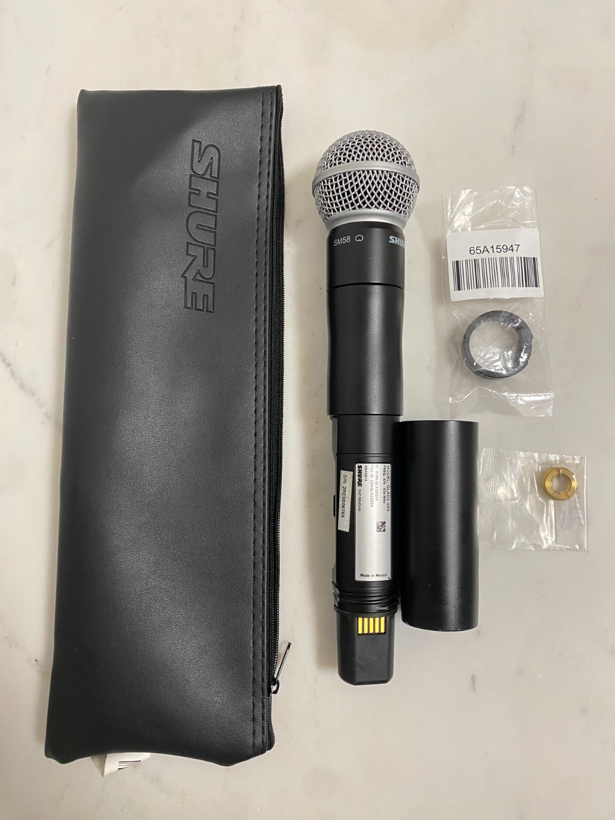 Shure QLXD2/SM58 Wireless Handheld Microphone Transmitter – G50 Band 470-534MHz