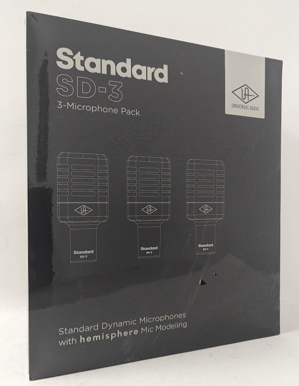 Universal Audio SD-3 Cardioid Dynamic Microphone (3-Pack)