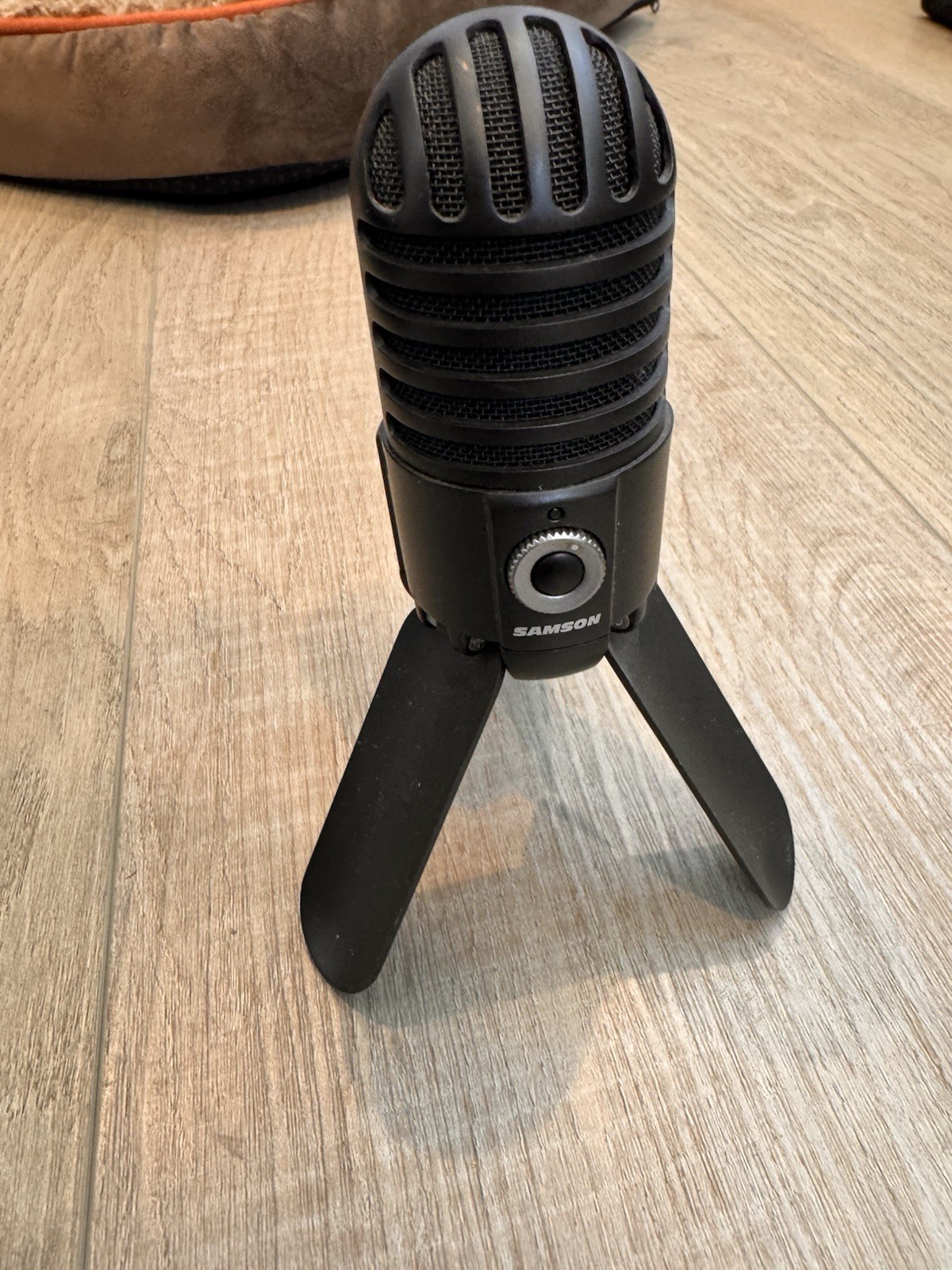USED Samson Meteor Micro USB Studio Microphone | Titanium Black