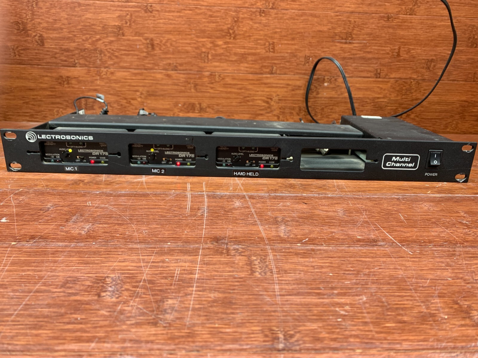 3X Lectrosonics DR175 RF Receivers Diversity Digital 210.5000 213.250 212.000