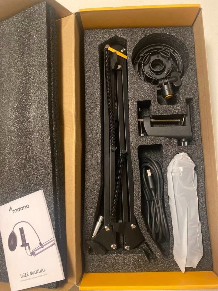 USB Microphone /Zero Latency Monitoring AU-PM422 192KHZ/24BIT (TT)