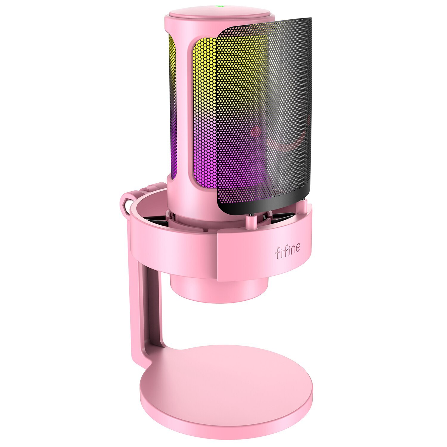 USB Recording Streaming Microphone Touch-Mute Button Mic 3 RGB Modes -A8