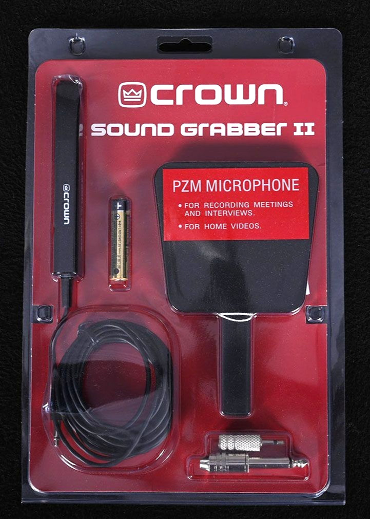 Crown Sound Grabber II PZM Microphone, BRAND NEW