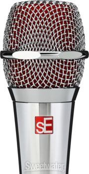 sE Electronics V7 Supercardioid Dynamic Vocal Microphone – Chrome