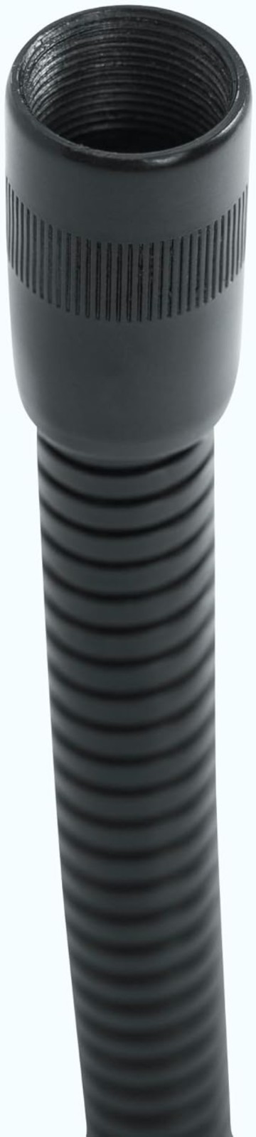 Flexible 6″ Black Gooseneck Microphone Mount for Precise Sound Positioning