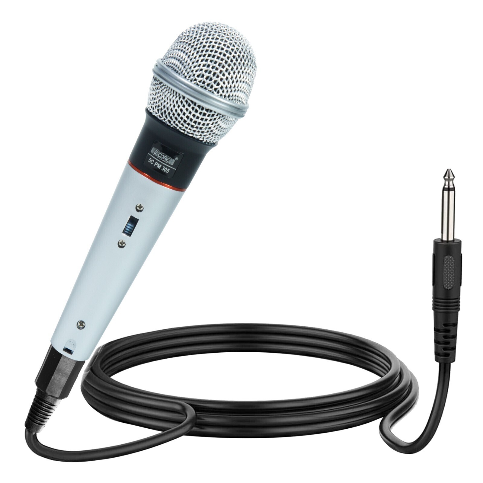 5 Core Microphone Dynamic Microfono XLR Audio Cardioid Mic Vocal Karaoke Singing