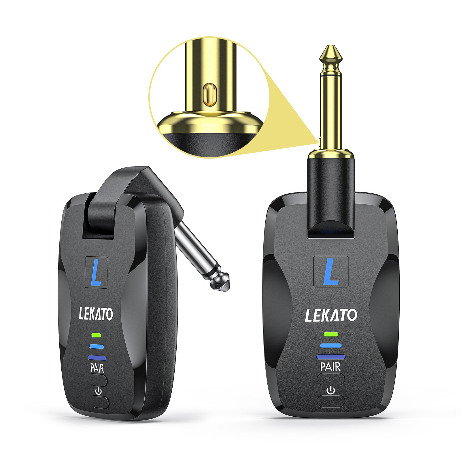 Lekato Series 5.8G 2.4G Wireless Guitar Bass Drum Keyboard Transmitter Receiver
