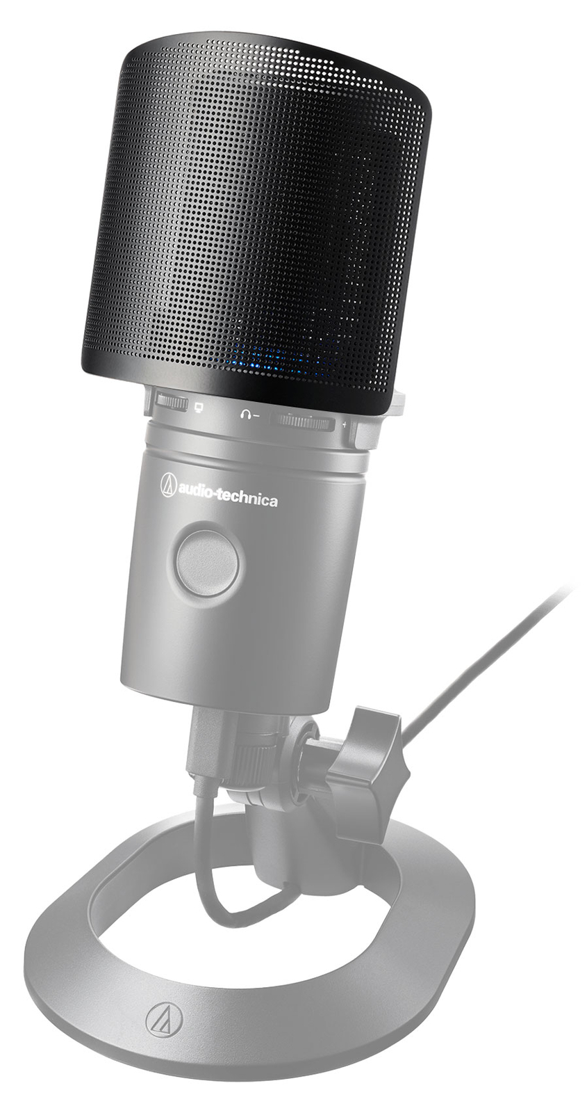 Audio Technica AT2020 Studio Recording Microphone Condenser Mic + Pop Filter