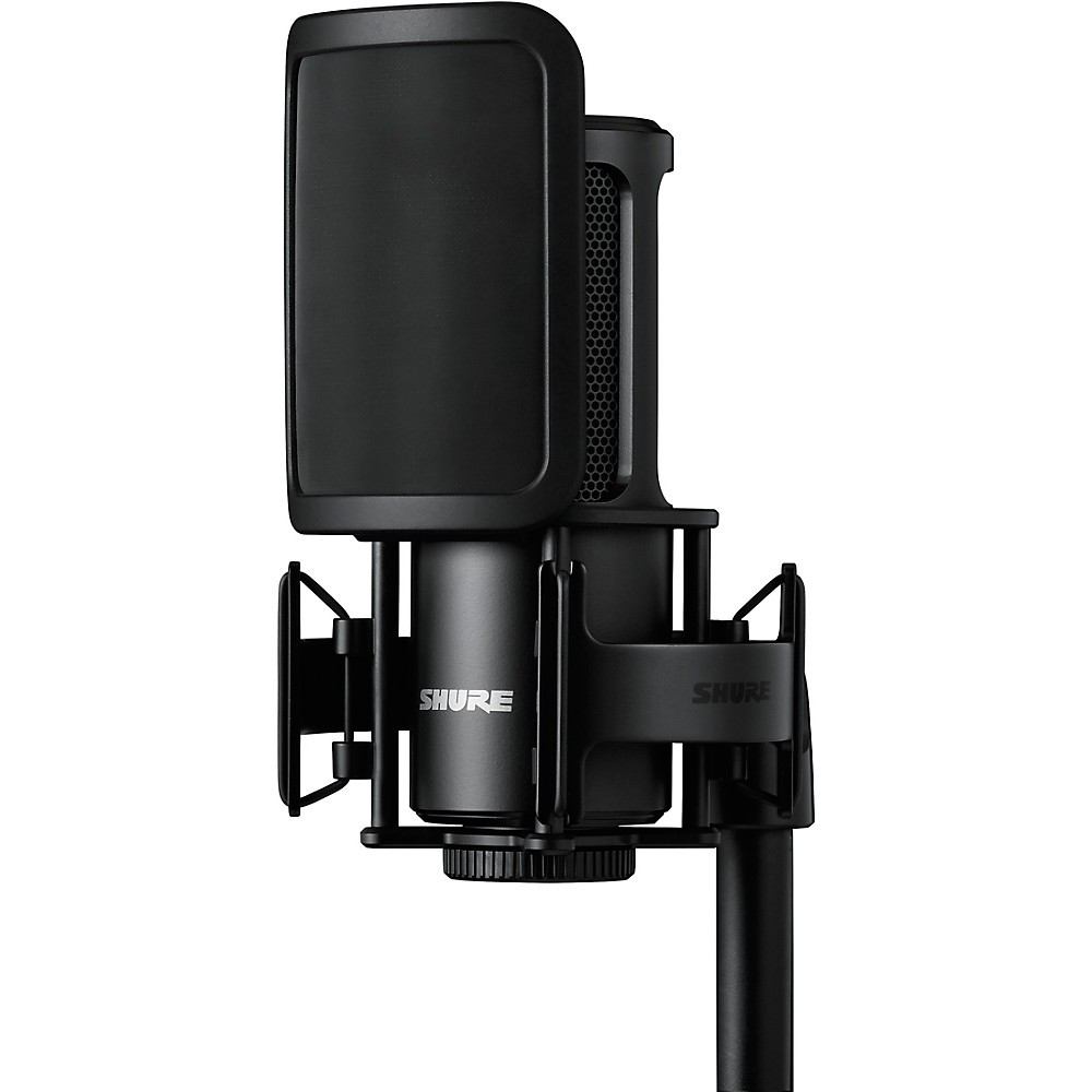 Shure SM4 DualDiaphragm Condenser Home Recording Microphone Kit Refurbished