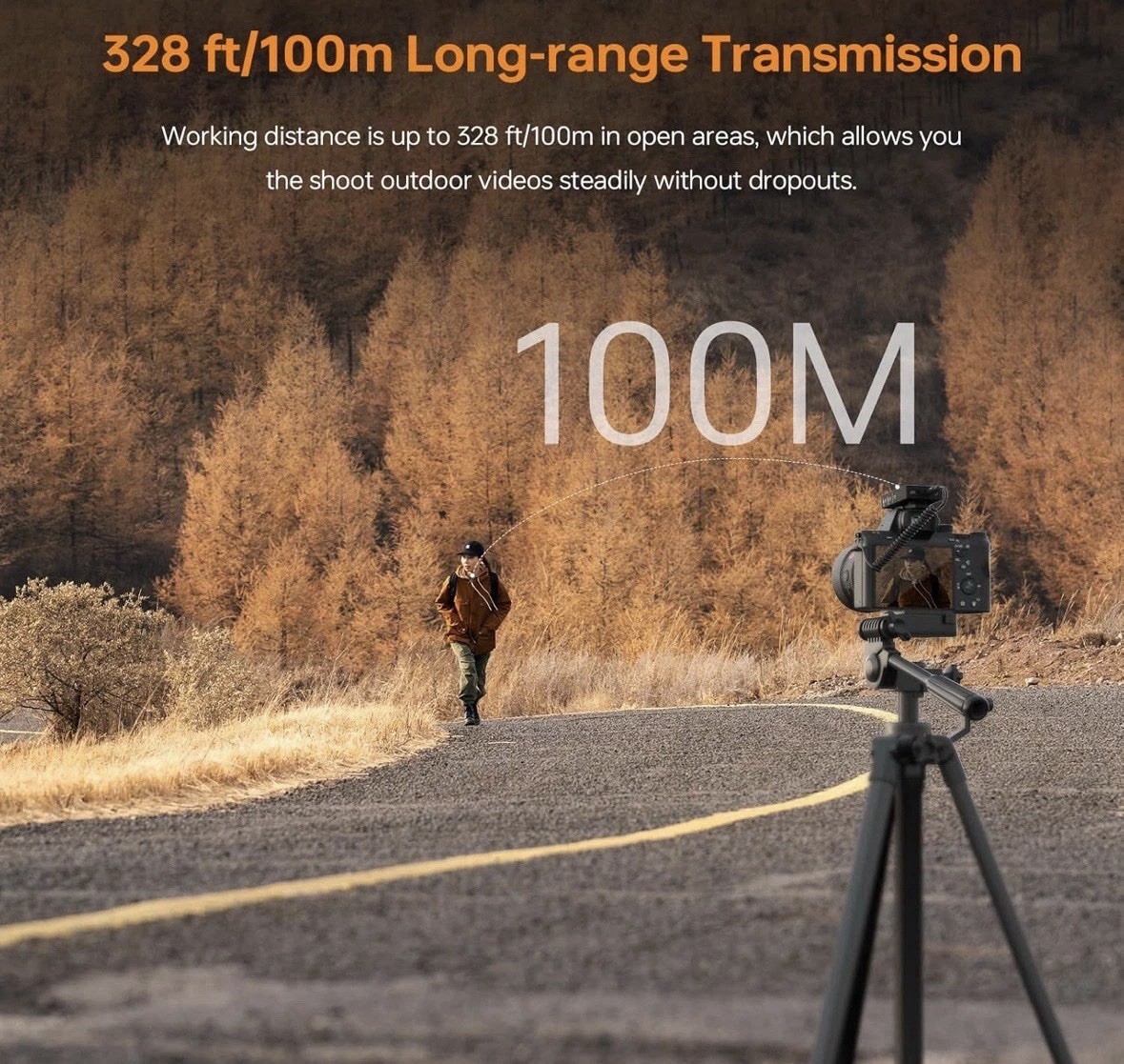 comica Wireless Lavalier Microphone, BoomX-D2 2.4G Compact Wireless Lapel Mic…