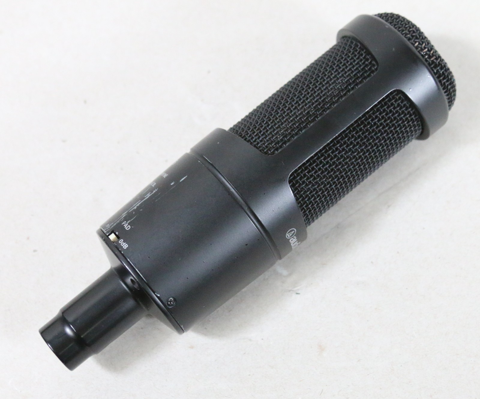 Audio-Technica AT3025 Cardioid Condenser Microphone Black w/ Pouch – TESTED!