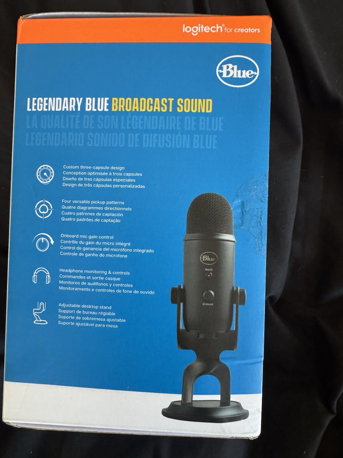 Blue Microphones Yeti X USB Microphone – Black