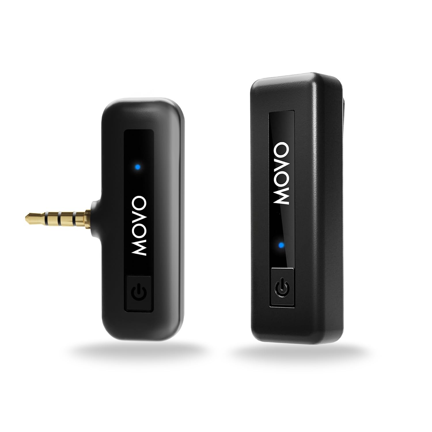 Movo Wireless Mini Camera Microphone for Video Recording- 2.4Ghz Wireless
