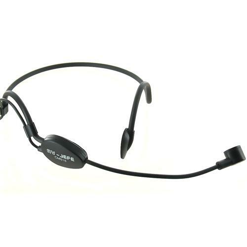 Rannsgeer UHF R288UF 4 Channel Headband Headset & Lapel Wireless Microphone