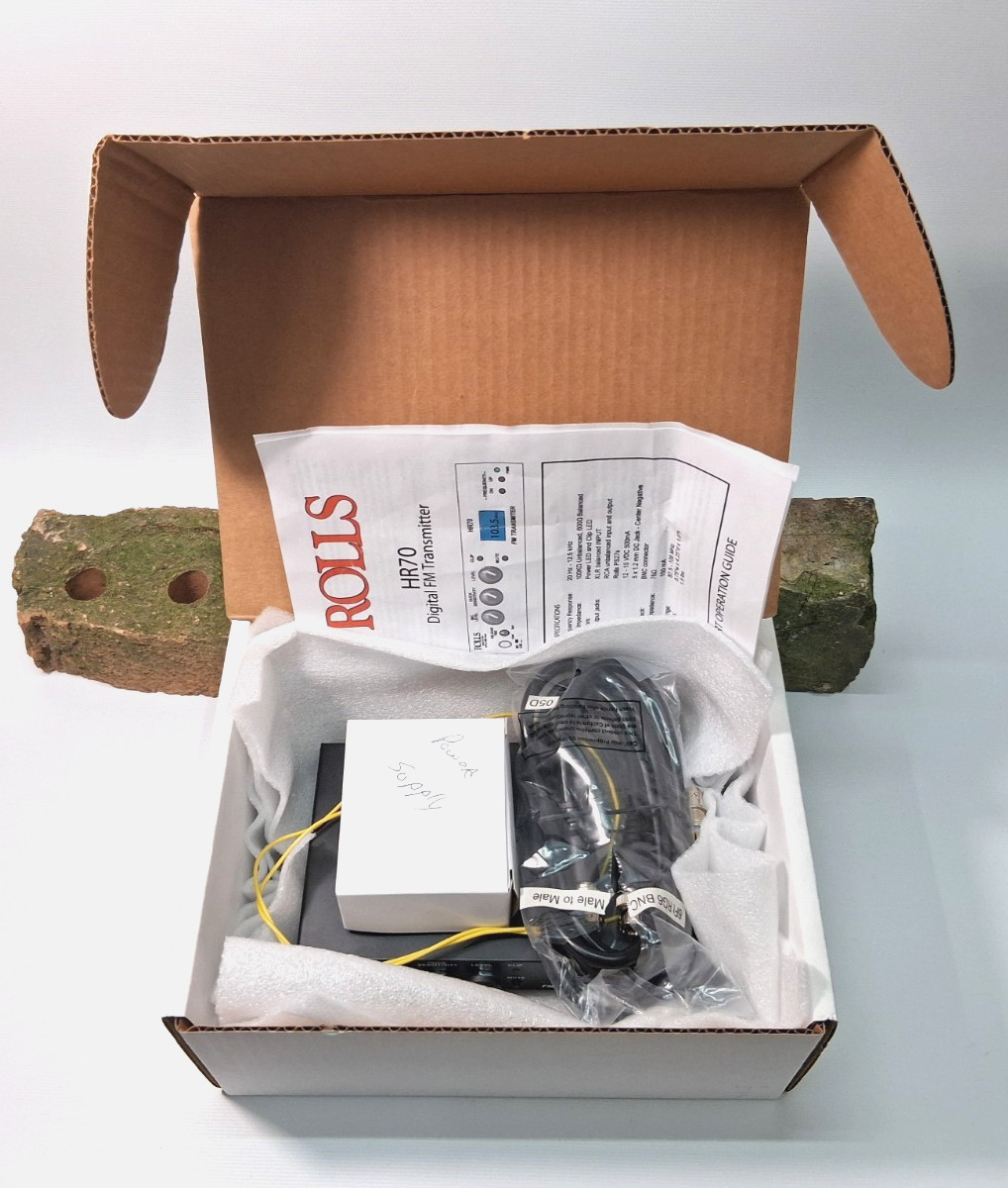 Rolls HR70 FM Digital Transmitter, Excellent condition
