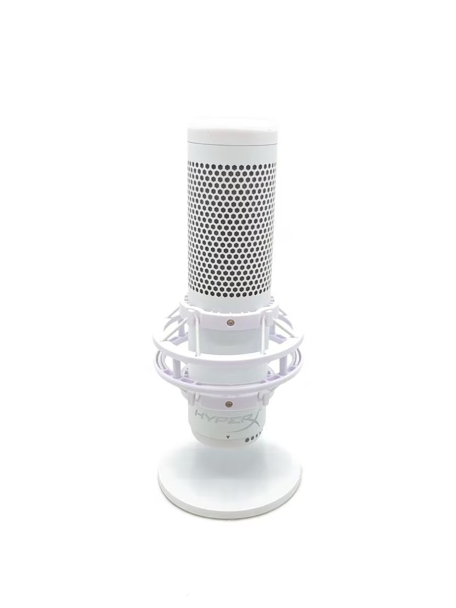 HyperX QuadCast S Standalone Microphone RGB Lighting White 519P0AA from Japan