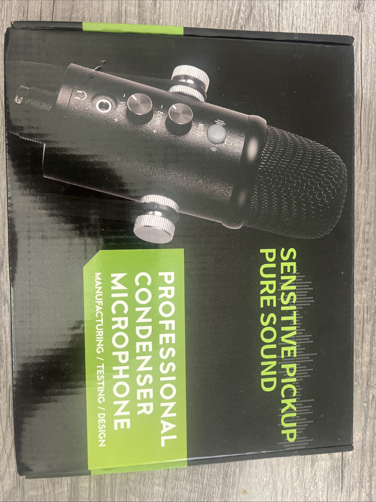 PROAR USB Professional Condenser Microphone Kit for iPhone PC/Micro/Mac/iOS/A…
