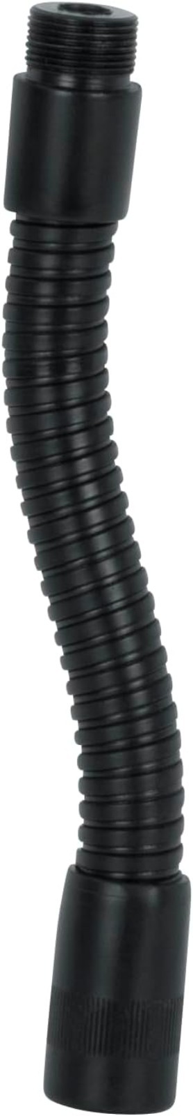 Flexible 6″ Black Gooseneck Microphone Mount for Precise Sound Positioning