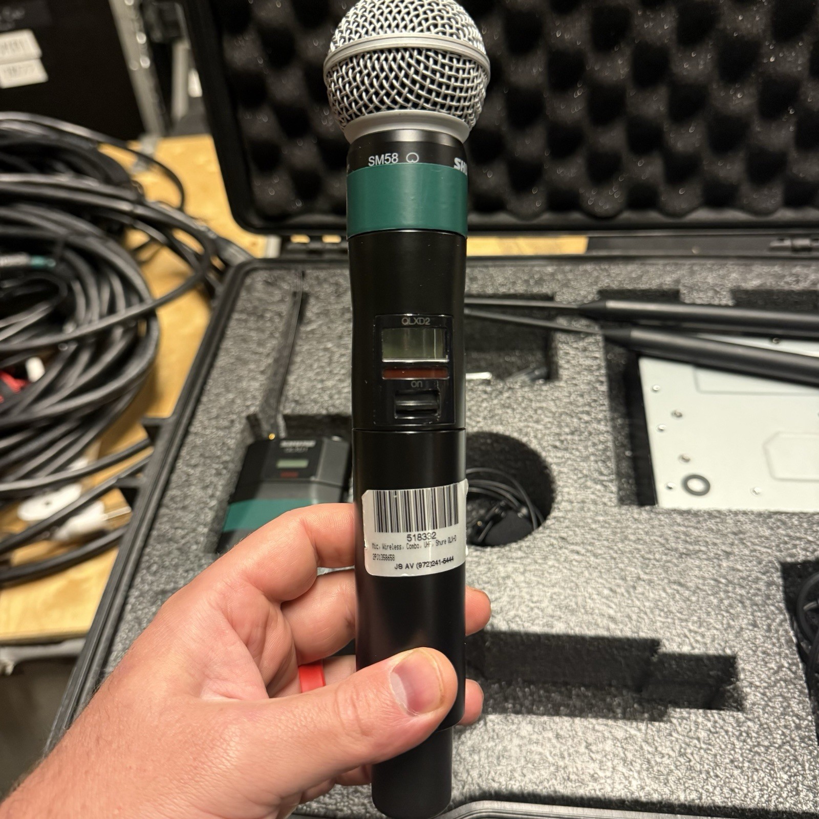 Shure QLXD4 / QLXD2 QLXD1 H50 Microphone System