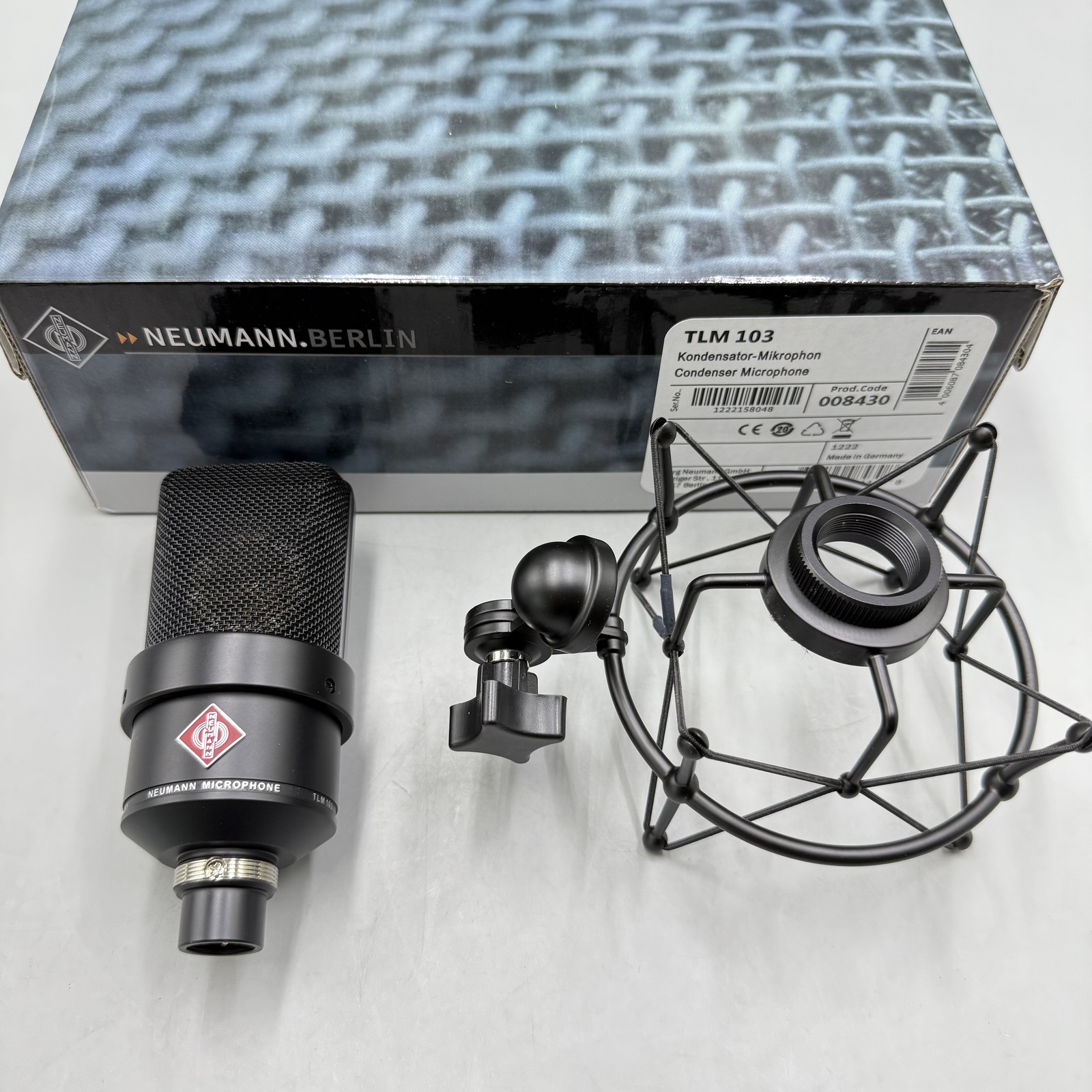 TLM 103 Neumann Large-diaphragm Condenser Nickel Microphone With Shock Mount